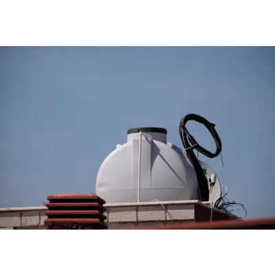 5000L JoJo water backup tank with inlet filter